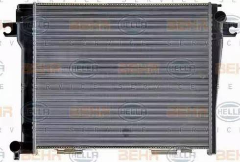 HELLA 8MK 376 714-021 - Radiator, engine cooling autospares.lv