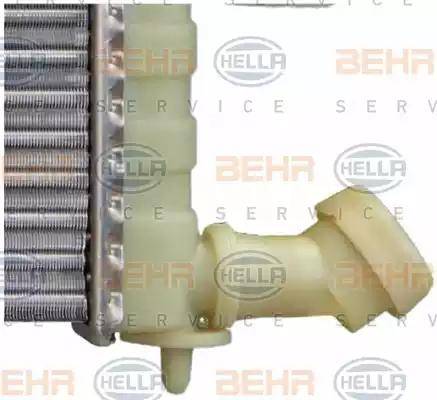 HELLA 8MK 376 710-261 - Radiator, engine cooling autospares.lv