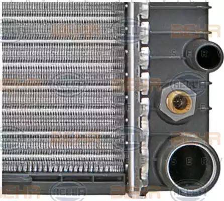 HELLA 8MK 376 710-231 - Radiator, engine cooling autospares.lv