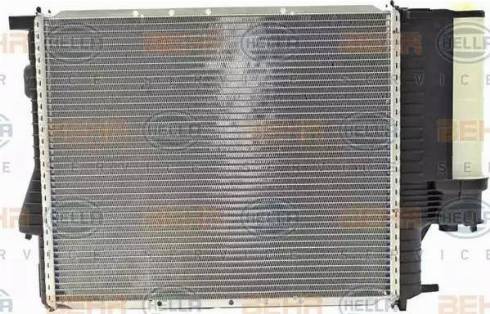 HELLA 8MK 376 711-131 - Radiator, engine cooling autospares.lv