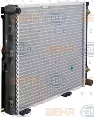 HELLA 8MK 376 711-371 - Radiator, engine cooling autospares.lv