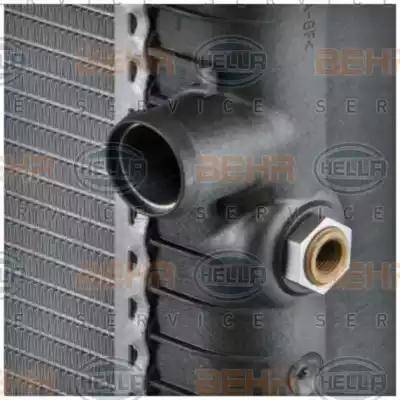 HELLA 8MK 376 711-254 - Radiator, engine cooling autospares.lv