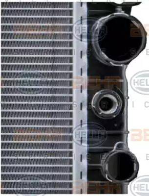 HELLA 8MK 376 718-021 - Radiator, engine cooling autospares.lv