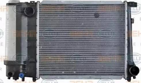 HELLA 8MK 376 717-221 - Radiator, engine cooling autospares.lv