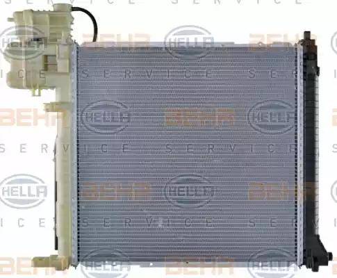 HELLA 8MK 376 721-411 - Radiator, engine cooling autospares.lv