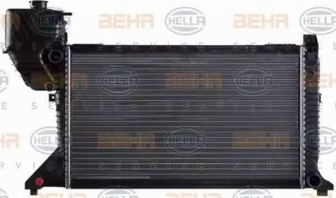 HELLA 8MK 376 722-261 - Radiator, engine cooling autospares.lv