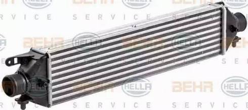 HELLA 8ML 376 900-431 - Intercooler, charger autospares.lv