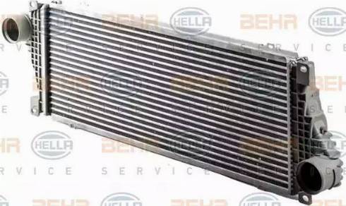 HELLA 8ML 376 700-621 - Intercooler, charger autospares.lv