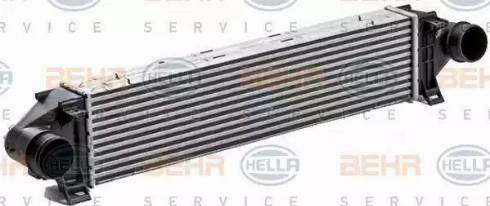 HELLA 8ML 376 700-121 - Intercooler, charger autospares.lv