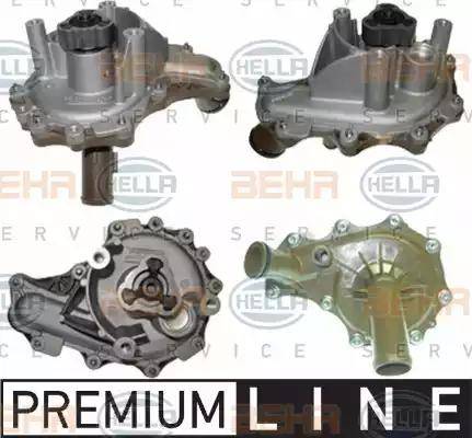 HELLA 8MP 376 805-431 - Water Pump autospares.lv