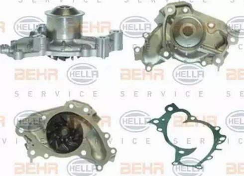 HELLA 8MP 376 805-081 - Water Pump autospares.lv