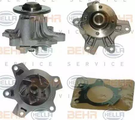 HELLA 8MP 376 805-241 - Water Pump autospares.lv