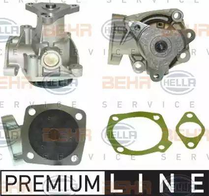 HELLA 8MP 376 806-791 - Water Pump autospares.lv