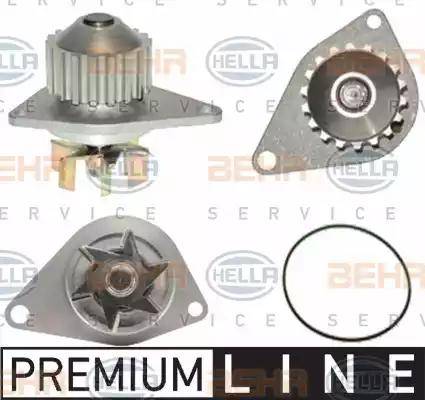 HELLA 8MP 376 800-451 - Water Pump autospares.lv