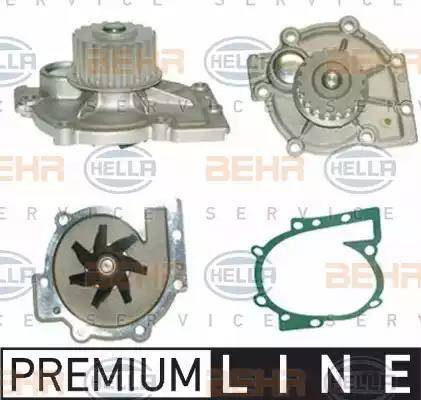 HELLA 8MP 376 800-331 - Water Pump autospares.lv