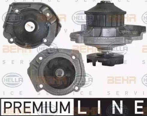 HELLA 8MP 376 800-321 - Water Pump autospares.lv