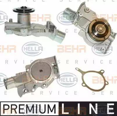 HELLA 8MP 376 800-701 - Water Pump autospares.lv