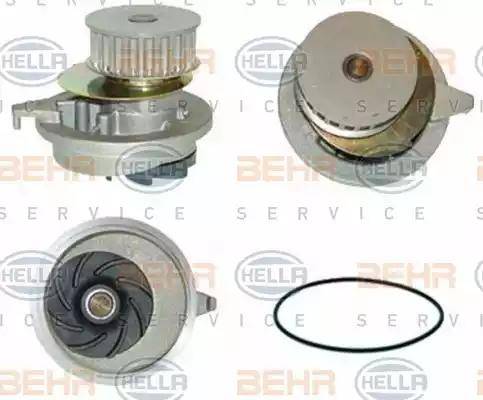 HELLA 8MP 376 800-721 - Water Pump autospares.lv