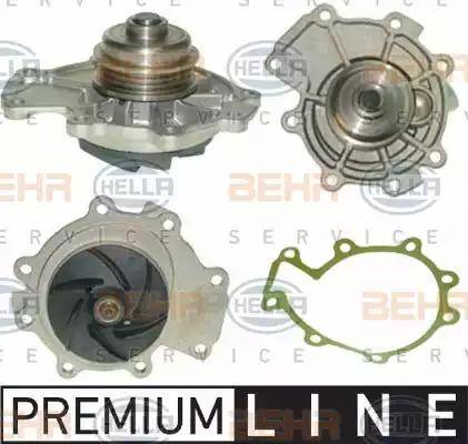 HELLA 8MP 376 801-451 - Water Pump autospares.lv