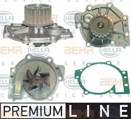 HELLA 8MP 376 801-071 - Water Pump autospares.lv