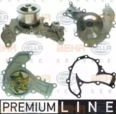 HELLA 8MP 376 803-541 - Water Pump autospares.lv