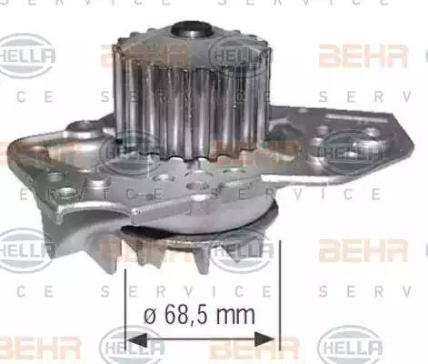 HELLA 8MP 376 803-144 - Water Pump autospares.lv