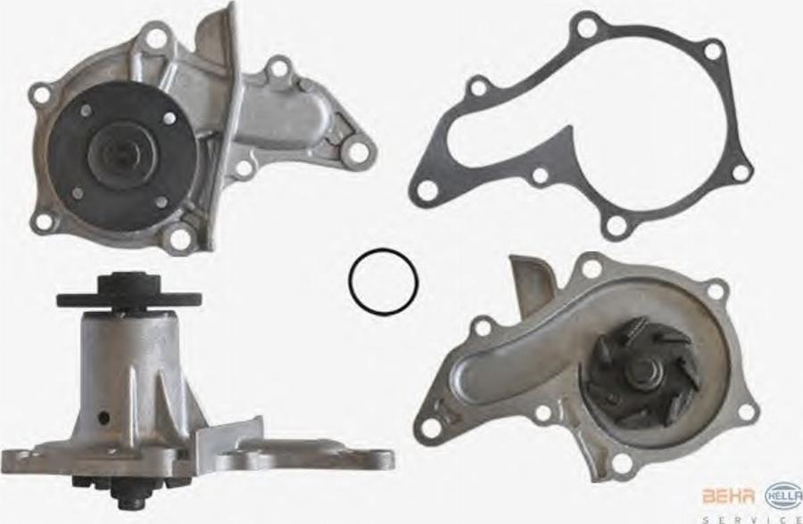 HELLA 8MP376802461 - Water Pump autospares.lv