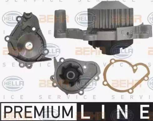 HELLA 8MP 376 802-181 - Water Pump autospares.lv