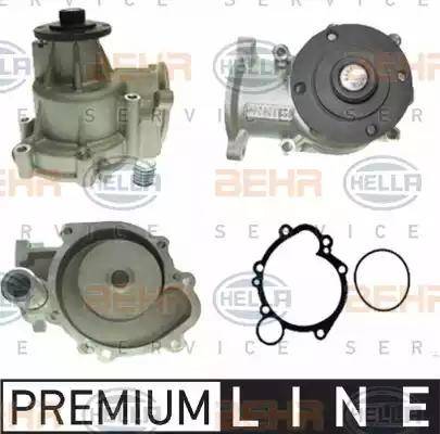 HELLA 8MP 376 802-321 - Water Pump autospares.lv