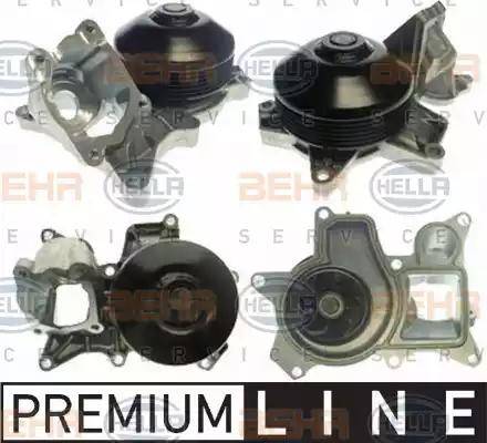 HELLA 8MP 376 807-571 - Water Pump autospares.lv