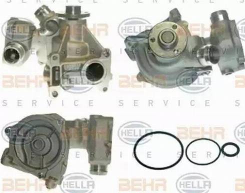 HELLA 8MP 376 807-101 - Water Pump autospares.lv