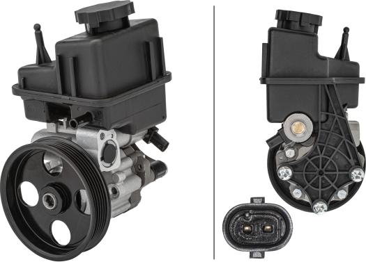 HELLA 8TL 359 000-411 - Hydraulic Pump, steering system autospares.lv