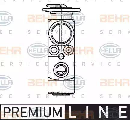 HELLA 8UW 351 234-041 - Expansion Valve, air conditioning autospares.lv