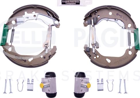 HELLA PAGID 8DB 355 004-771 - Brake Shoe Set autospares.lv