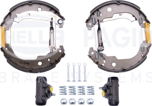 HELLA PAGID 8DB 355 005-001 - Brake Shoe Set autospares.lv