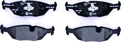 HELLA PAGID 8DB 355 006-041 - Brake Pad Set, disc brake autospares.lv