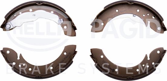 HELLA PAGID 8DB 355 001-581 - Brake Shoe Set autospares.lv