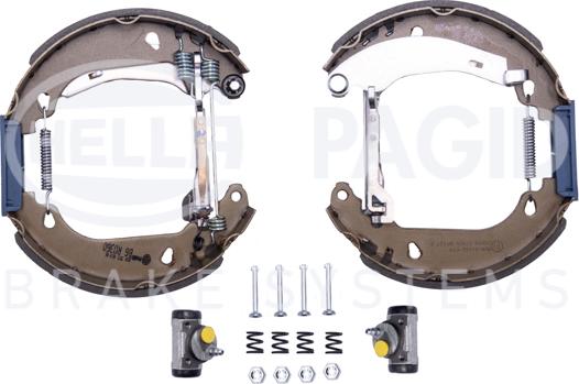 HELLA PAGID 8DB 355 003-861 - Brake Shoe Set autospares.lv