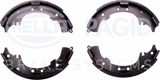 HELLA PAGID 8DB 355 002-191 - Brake Shoe Set autospares.lv