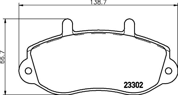 HELLA PAGID 8DB 355 019-321 - Brake Pad Set, disc brake autospares.lv