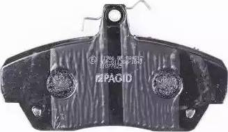 HELLA PAGID 8DB 355 015-281 - Brake Pad Set, disc brake autospares.lv