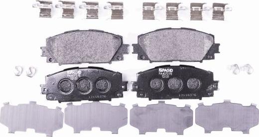 HELLA PAGID 8DB 355 016-191 - Brake Pad Set, disc brake autospares.lv