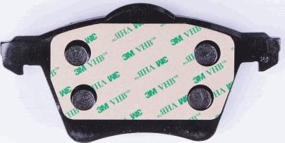 HELLA PAGID 8DB 355 010-631 - Brake Pad Set, disc brake autospares.lv