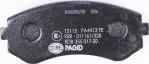 HELLA PAGID 8DB 355 017-201 - Brake Pad Set, disc brake autospares.lv