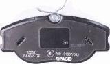 HELLA PAGID 8DB 355 017-781 - Brake Pad Set, disc brake autospares.lv