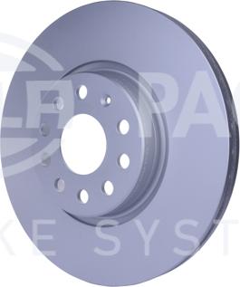 HELLA PAGID 8DD 355 109-521 - Brake Disc autospares.lv