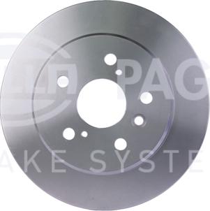 HELLA PAGID 8DD 355 109-051 - Brake Disc autospares.lv