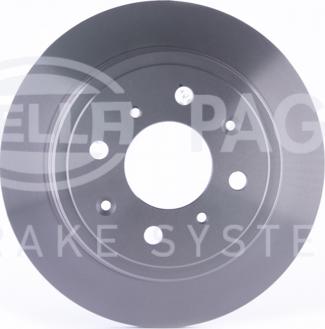 HELLA PAGID 8DD 355 104-951 - Brake Disc autospares.lv