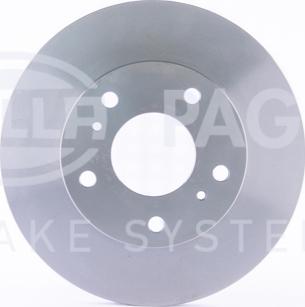 HELLA PAGID 8DD 355 104-561 - Brake Disc autospares.lv