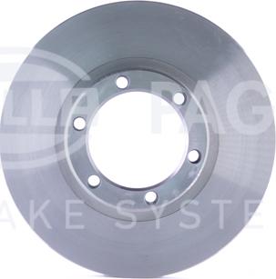 HELLA PAGID 8DD 355 104-711 - Brake Disc autospares.lv